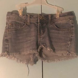 Frayed shorts